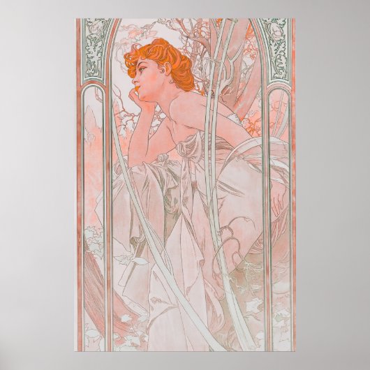 Reverie du Soir (1899) Poster (Voorkant)
