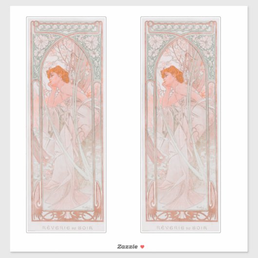 Reverie du Soir (1899) Sticker (Vel)