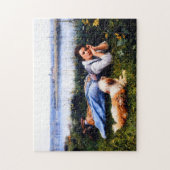 Reverie van Daniel Ridgway Knight Legpuzzel (Verticaal)