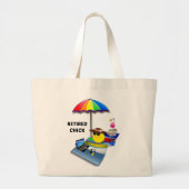 Revermoeid Chick Grote Tote Bag (Voorkant)