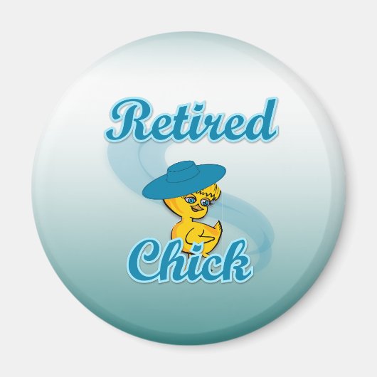 Revermoeid Chick Magneet (Voorkant)