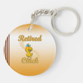 Revermoeid Chick Sleutelhanger (Achterkant)