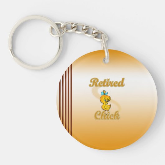 Revermoeid Chick Sleutelhanger (Voorkant)