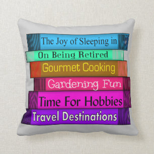 Revermoeide Readers Stack of Books Pillow Kussen