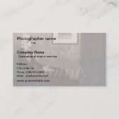 Reverse Art op rug Visitekaartje (Achterkant)