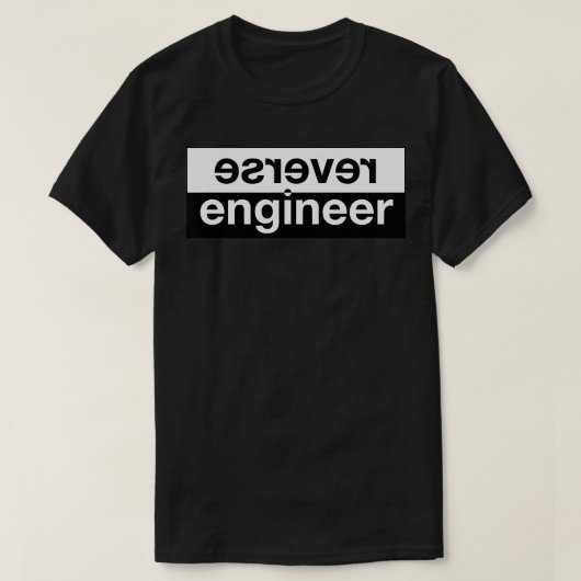 Reverse Engineer T-shirt (Design voorkant)