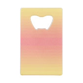 Reverse Sun Shimmer Creditkaart Flessenopener (Achterkant)