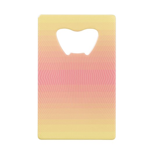 Reverse Sun Shimmer Creditkaart Flessenopener (Achterkant)