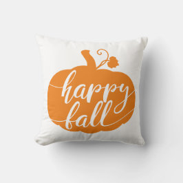 Reversibele Happy Herfst Pumpkin Kussen