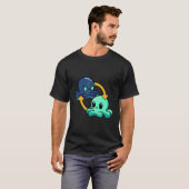 Reversible Octopus Emotional Switch Leisure T-shirt (Voorkant volledig)