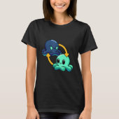 Reversible Octopus Emotional Switch Leisure T-shirt (Voorkant)