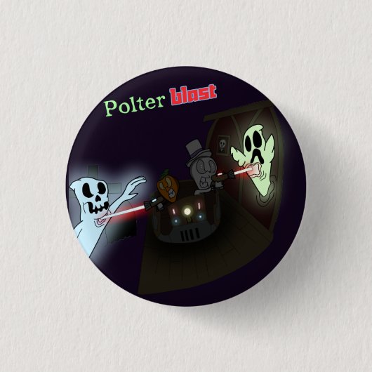 REVIDEOLAND PolterBLAST Falcn halloween 2020 Ronde Button 3,2 Cm (Voorkant)