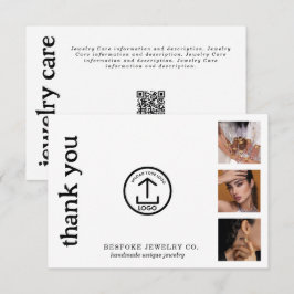 Review Bedankt Sieraden Verzorgingskaart Bestellin