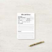 Review en informatie over persoonlijke boeken post-it® notes (Op bureau)