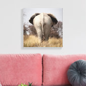 Review of elephant canvas afdruk (Insitu (Woonkamer))