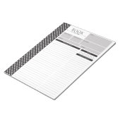 Review Pagina's Notitieblok voor zwart-wit lezen (Schuin)