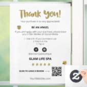 *~* REVIEW QR AP8  BEDANKT Cute Emoji Raamsticker (Huis)