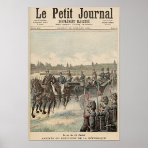 Review van de troepen poster