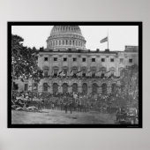 Review van het grote leger door het Amerikaanse ho Poster (Voorkant)