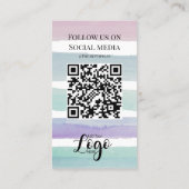 review verzoek om een warme chocoladebom visitekaartje (Achterkant)