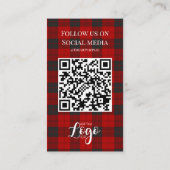 review verzoek om een warme chocoladebom visitekaartje (Achterkant)