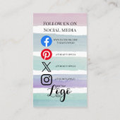 review verzoek om een warme chocoladebom visitekaartje (Achterkant)