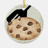 Revised Chocolate Chip Cookie - SRF Keramisch Ornament (Voorkant)