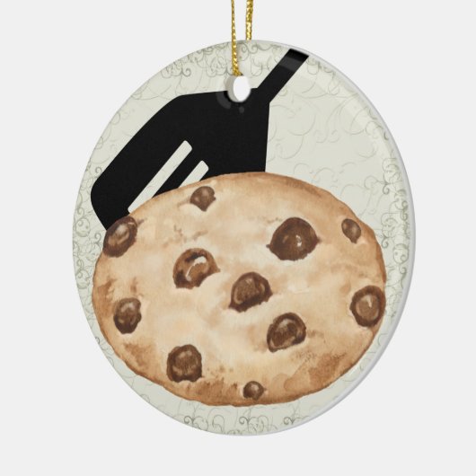 Revised Chocolate Chip Cookie - SRF Keramisch Ornament (Links)