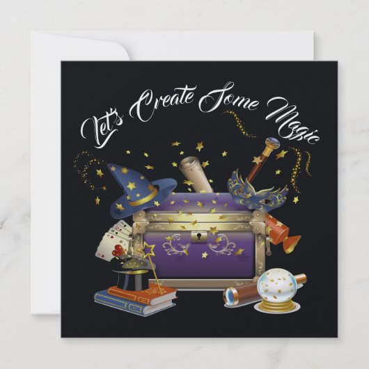 Revised Creëer Magic Invitation Kaart (Voorkant)