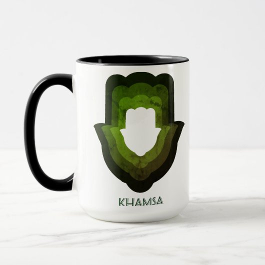 Revisit Khamsa Green Mug Mok (Links)