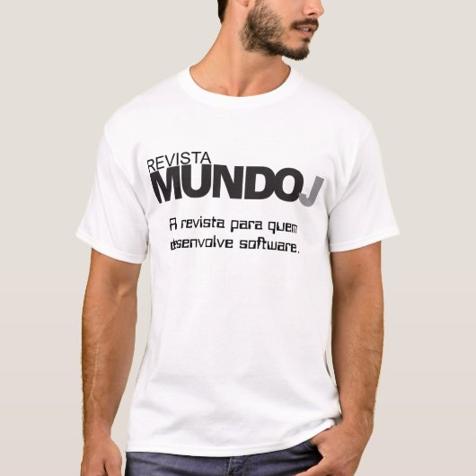 Revista MundoJ T-shirt (Voorkant)