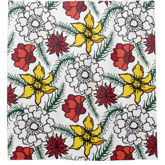 Revitaliseer uw badkamer met Trendy Douchegordijn (Voorkant)