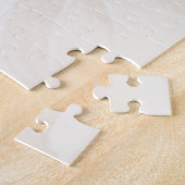 "Revitalising Life" Blauwe Blauwgroen Bloemenkunst Legpuzzel (Zijkant)