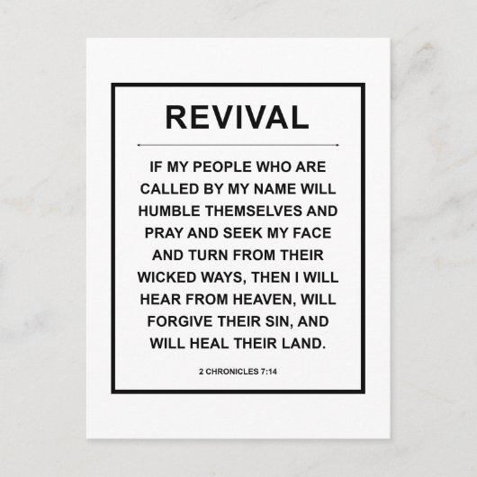 Revival Briefkaart (Voorkant)
