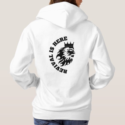 Revival is hier Hoodie Vrouwen (Achterkant)