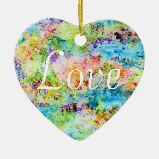 Revival - Love Keramisch Ornament (Voorkant)