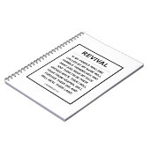 Revival Notitieboek (Linkerzijde)
