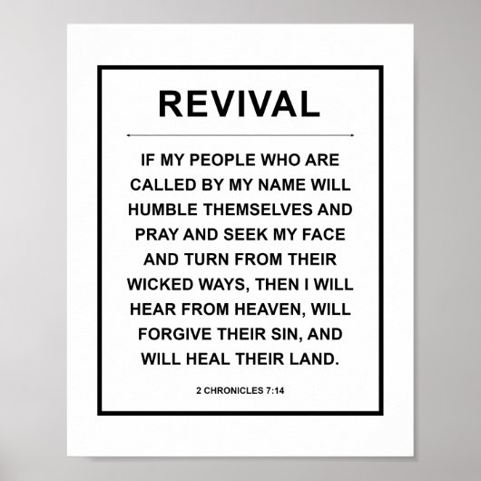 Revival Poster (Voorkant)