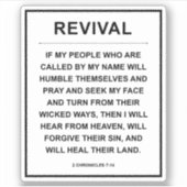 Revival Sticker (Voorkant)