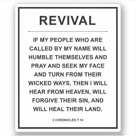 Revival Sticker (Voorkant)