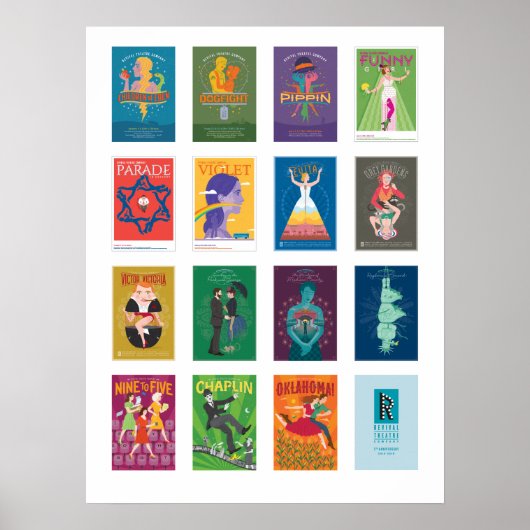 Revival Theater Company Five Seasons Artwork Poster (Voorkant)