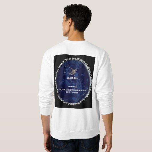 Revival voor alle regio's in de stad en wittevette trui (Achterkant volledig)