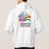 Revive Your Roar - Motivatie Lion T-shirt (Achterkant)