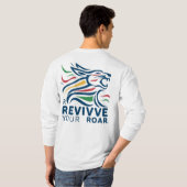Revive Your Roar - Motivatie T-shirt (Achterkant volledig)