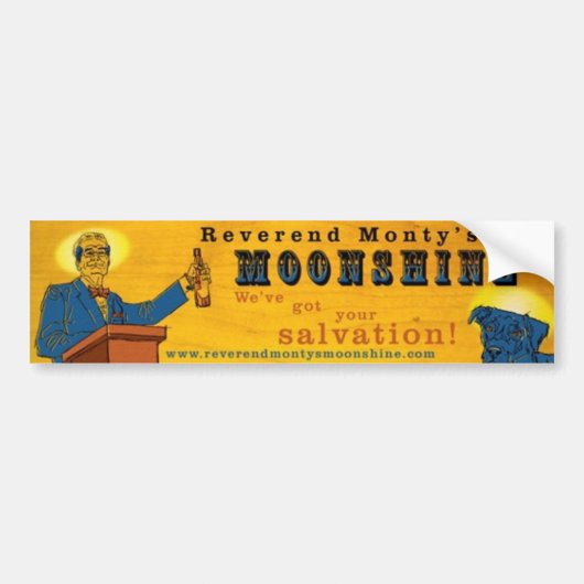 RevMontyBannerMTsmallwood Bumpersticker (Voorkant)