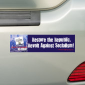 Revolt Against Socialism Bumpersticker (Op auto)
