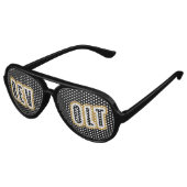 Revolt Aviator Party Shades Zonnebril (Gekanteld)