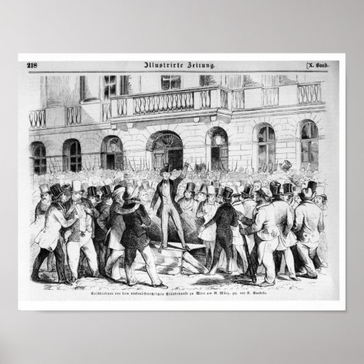 Revolt in Wenen Poster (Voorkant)