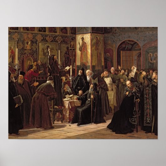 Revolt van het Solovetsy-klooster Poster (Voorkant)