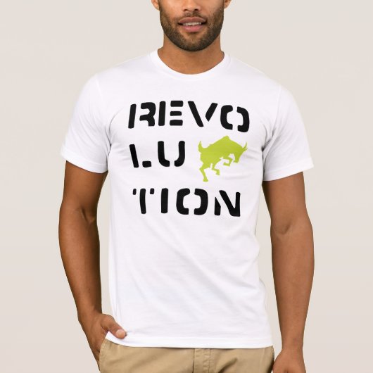 REVOLT White T-shirt (Voorkant)